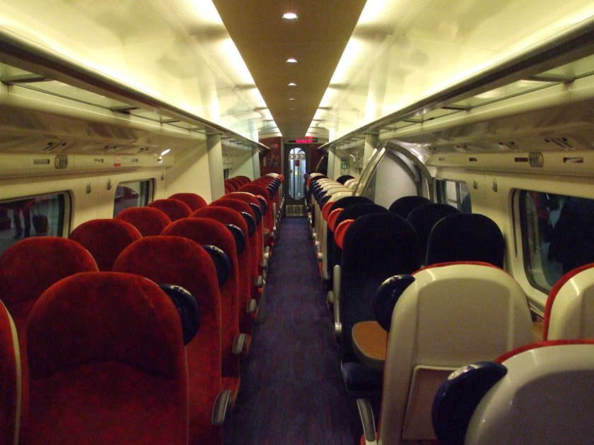 train carriage interior